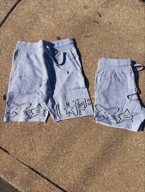 Graphic Athletic Shorts